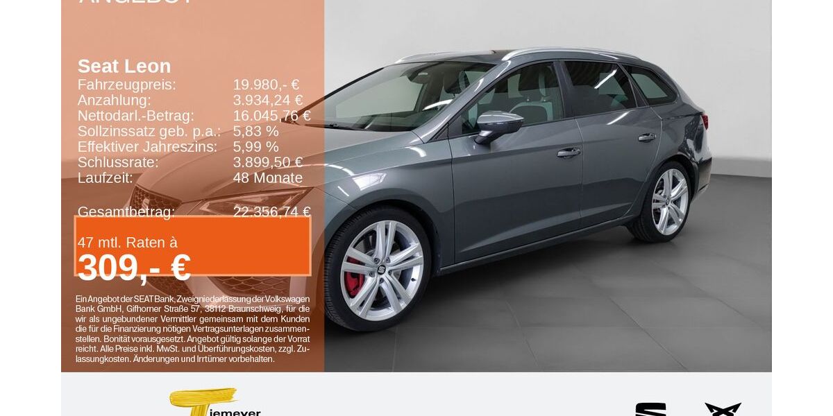 Seat Leon 40.119 km 19.980 &euro; Bochum 44809