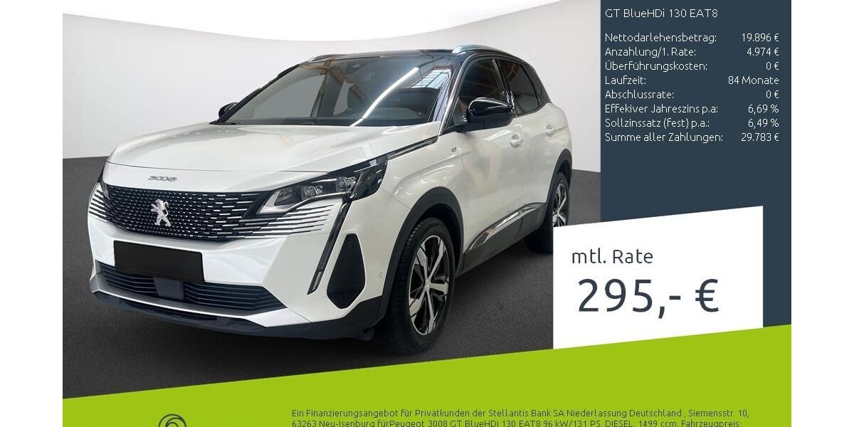 Peugeot 3008 49.689 km 24.870 &euro; Dülmen 48249