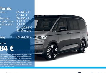 VW T7 California 15.955 km 64.880 &euro; Recklinghausen 45663